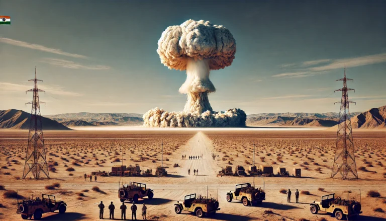 India’s second nuclear test, Pokhran-II, Smiling Buddha II, nuclear tests in India, Indian nuclear program, Homi J. Bhabha, 1998 nuclear tests, Pokhran Test Range, thermonuclear explosion, fission device, Atal Bihari Vajpayee, India’s nuclear policy, India-Pakistan nuclear race, India-China rivalry, global non-proliferation, Indo-US nuclear deal,