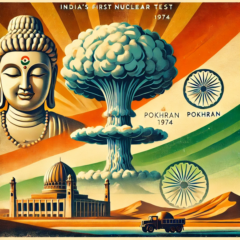India nuclear test, Smiling Buddha, Pokhran test, India's first nuclear test, nuclear security,
