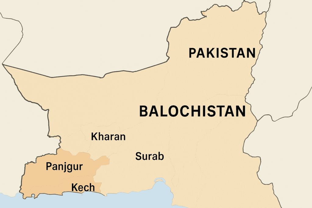 List of Locations attacked in Operation BAAM